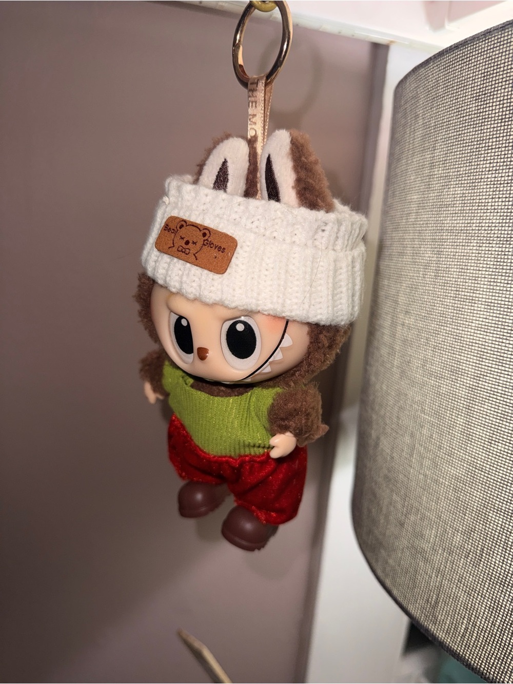 The Monsiers Plush Keychain Doll. Not “The Monsters”